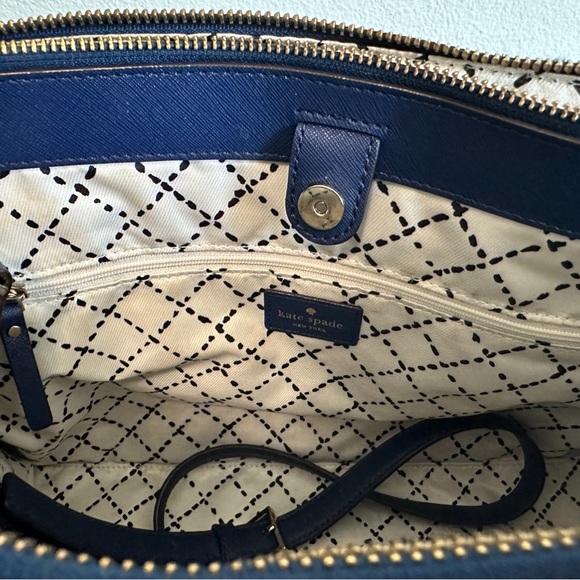 Kate Spade Navy Crossbody Tote Bag - Picture 4 of 10